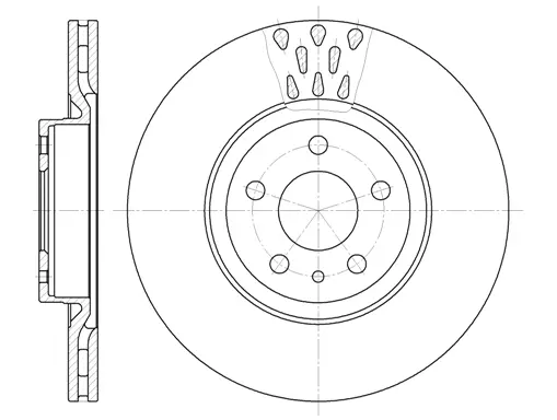 Brake Disc (NB014270V05F)