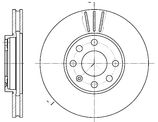 Brake Disc (NB016830V04F)