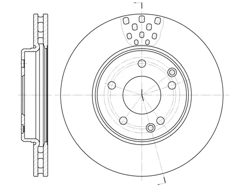 Brake Disc (NB018620V05F)