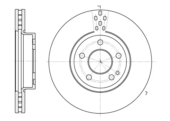 Brake Disc (NB017900V05F)