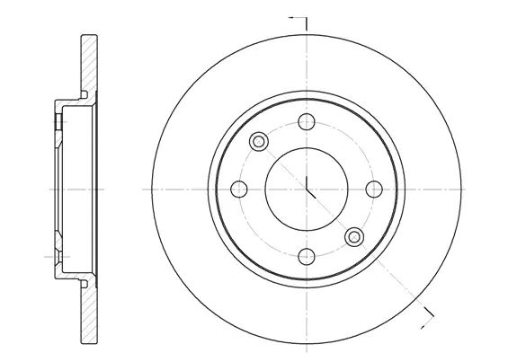 Brake Disc (NB016460S04F)