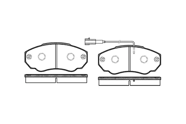 Brake Pad Set, disc brake (NB23917V01)