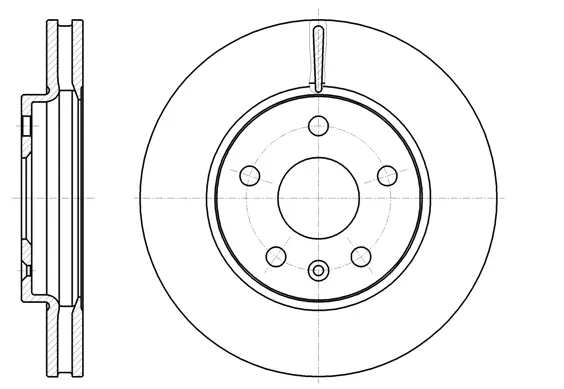 Brake Disc (NB023960V05F)
