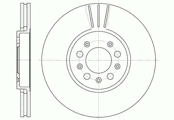 Brake Disc (NB016550V05F)
