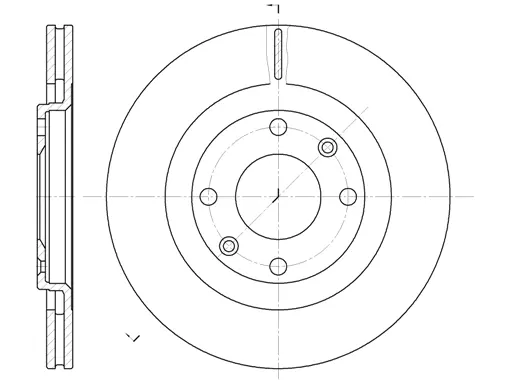 Brake Disc (NB013510V04F)