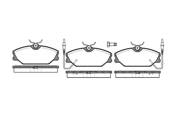 Brake Pad Set, disc brake (NB20920V02)