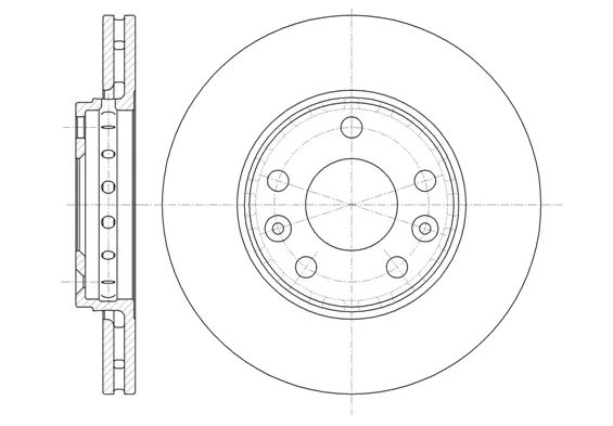 Brake Disc (NB024570V05F)