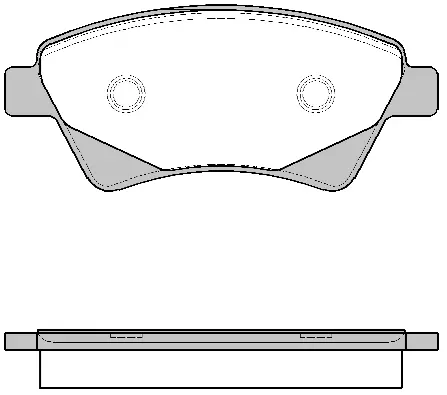 Brake Pad Set, disc brake (NB23930S01)