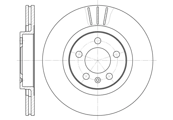 Brake Disc (NB016570V05F)