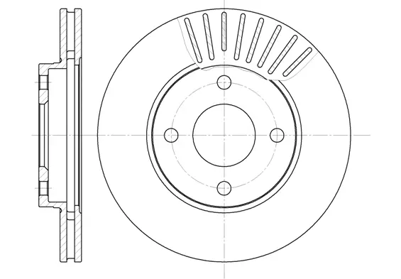 Brake Disc (NB016860V04F)