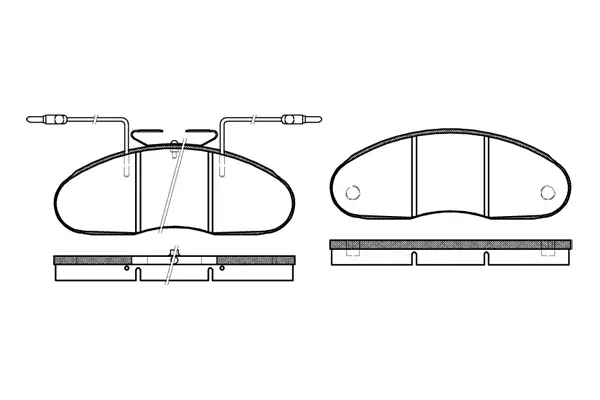 Brake Pad Set, disc brake (NB20982V02)