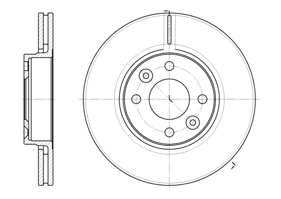 Brake Disc (NB017940V04F)