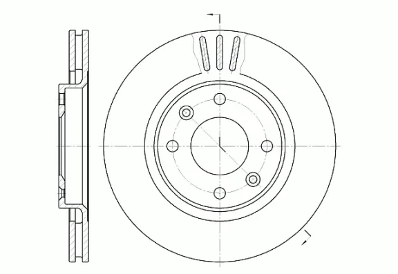 Brake Disc (NB017140V04F)