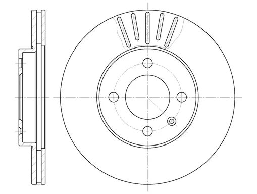 Brake Disc (NB012860V04F)