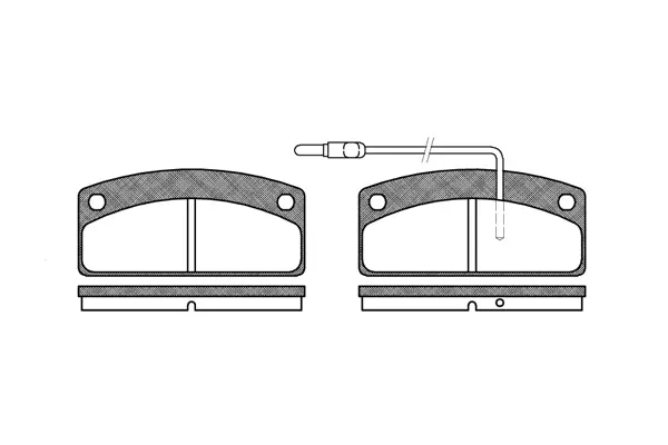 Brake Pad Set, disc brake (NB23508V02)