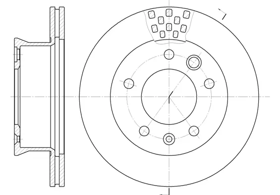 Brake Disc (NB015720V05F)