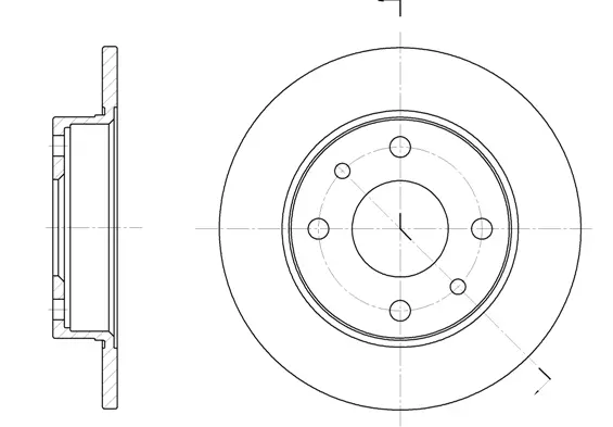 Brake Disc (NB012210S04F)