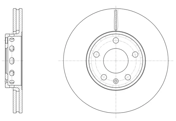 Brake Disc (NB014390V05F)