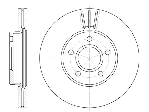 Brake Disc (NB018210V05F)