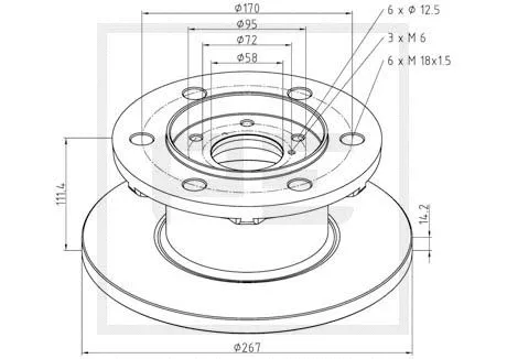 Brake Disc (026.656-10A)