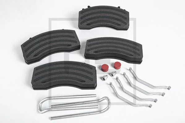 Brake Pad Set, disc brake (086.344-00A)