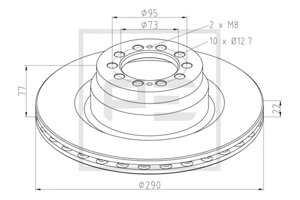 Brake Disc (256.103-00A)