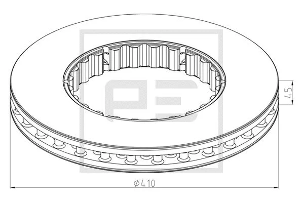 Brake Disc (146.223-10A)