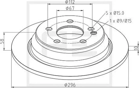 Brake Disc (016.673-00A)