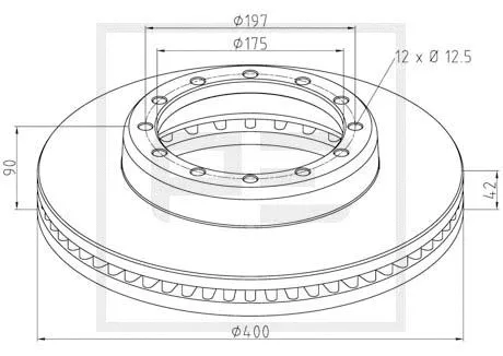 Brake Disc (256.016-00A)
