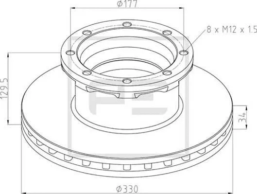 Brake Disc (016.670-00A)