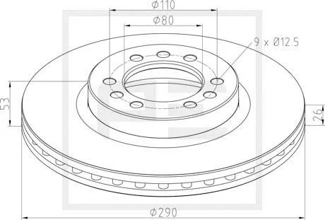 Brake Disc (026.672-10A)