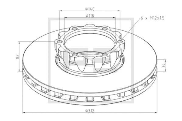 Brake Disc (016.681-00A)