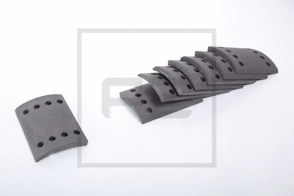 Brake Lining Kit, drum brake (086.167-00A)