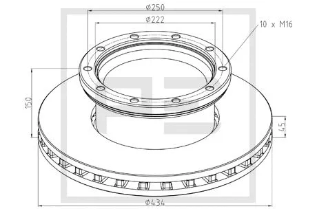 Brake Disc (266.003-00A)