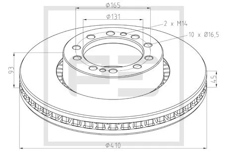 Brake Disc (146.212-00A)
