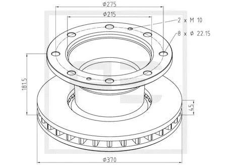Brake Disc (026.660-10A)