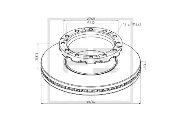 Brake Disc (026.682-00A)