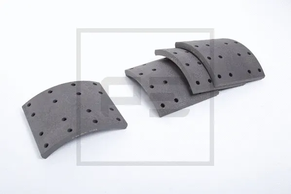 Brake Lining Kit, drum brake (086.124-00A)