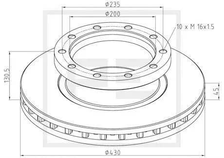 Brake Disc (466.100-00A)
