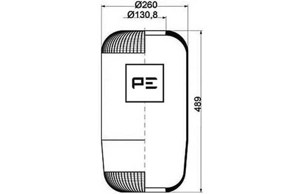 Bellow, air suspension (084.091-70A)