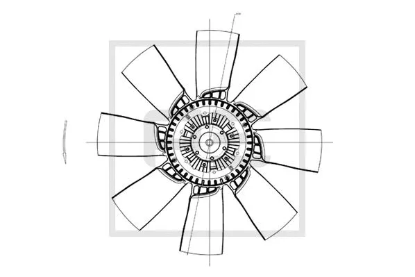 Fan Wheel, engine cooling