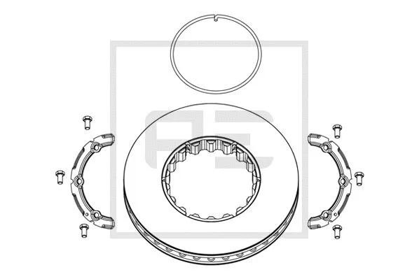 Brake Disc (146.224-00A)