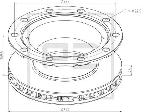 Brake Disc (046.379-00A)