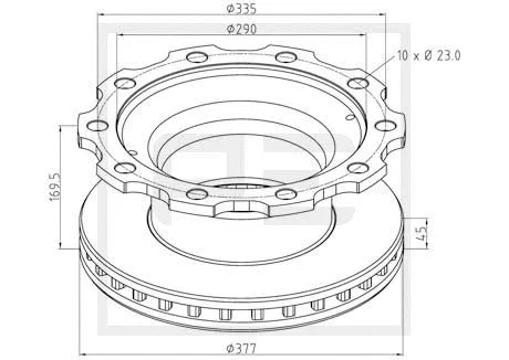 Brake Disc (046.377-00A)