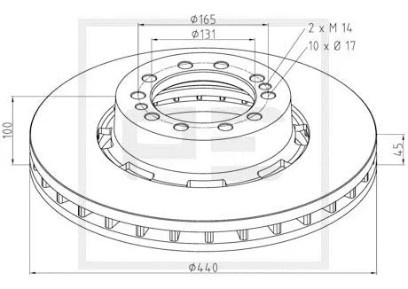 Brake Disc (256.007-00A)