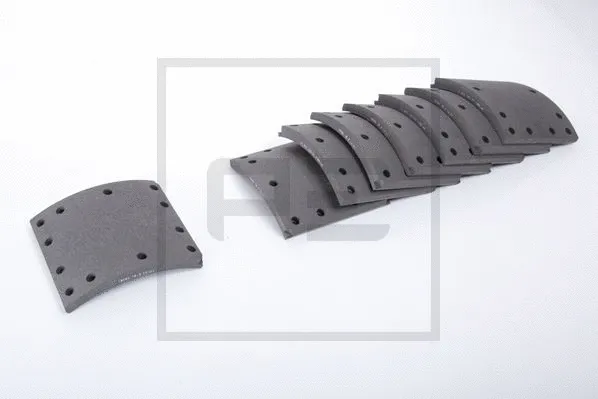 Brake Lining Kit, drum brake (086.126-00A)