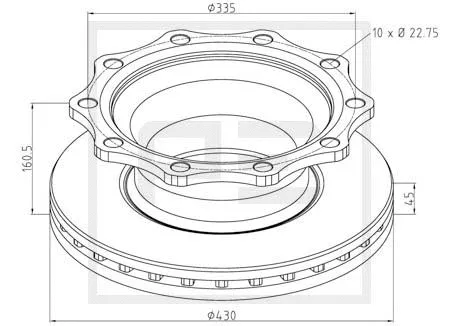 Brake Disc (066.251-00A)