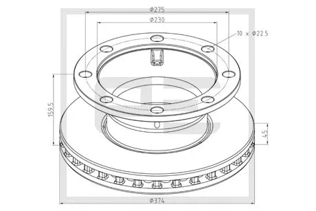 Brake Disc (046.385-00A)