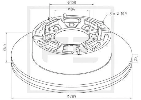 Brake Disc (026.662-10A)