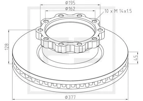 Brake Disc (036.117-00A)
